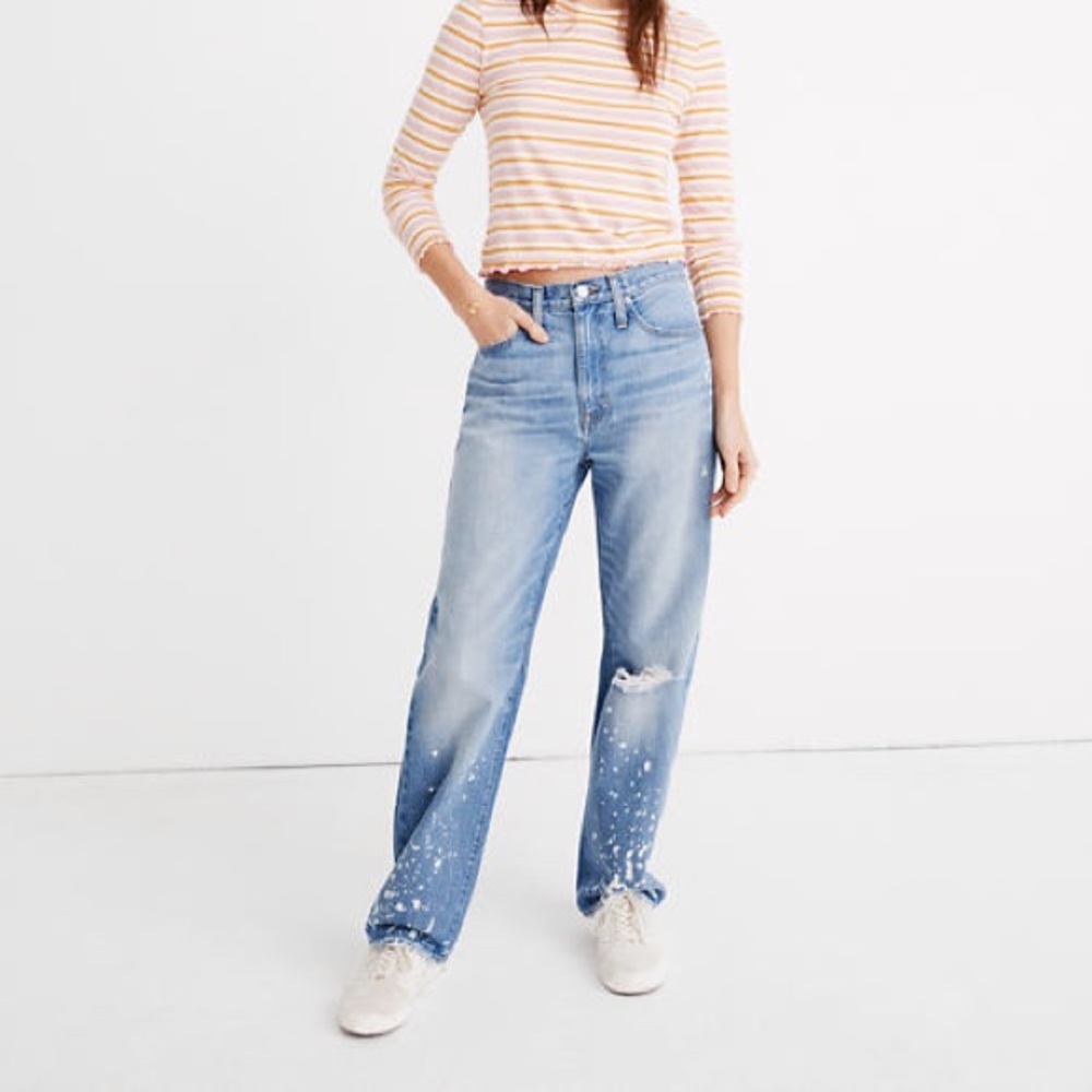 Madewell Bleached Dad Jean